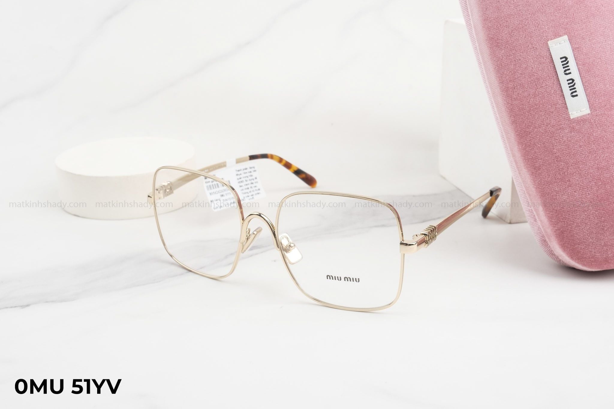  Miu Miu Eyewear - Glasses - 0MU 51YV 