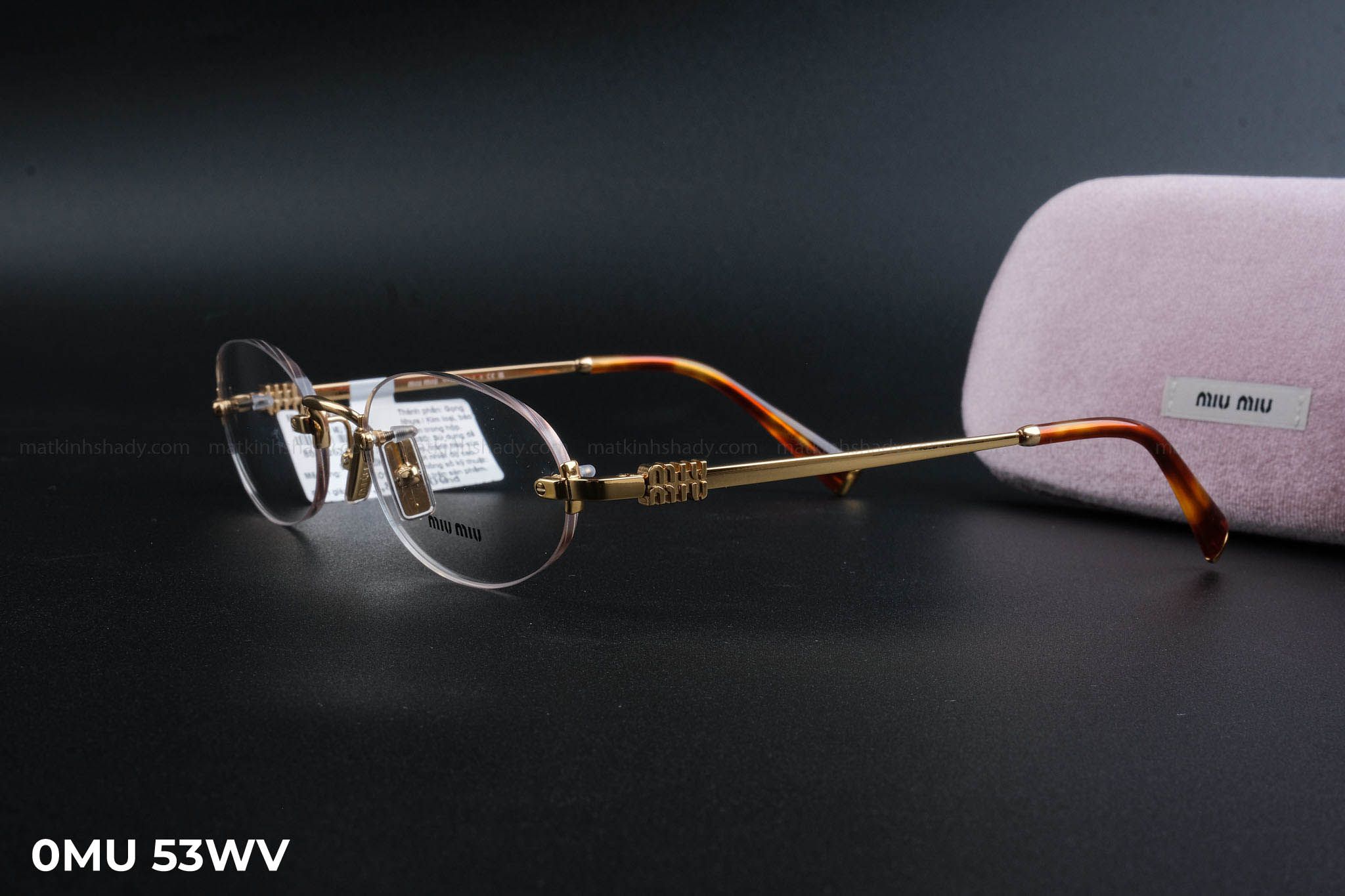  Miu Miu Eyewear - Glasses - 0MU 53WV 