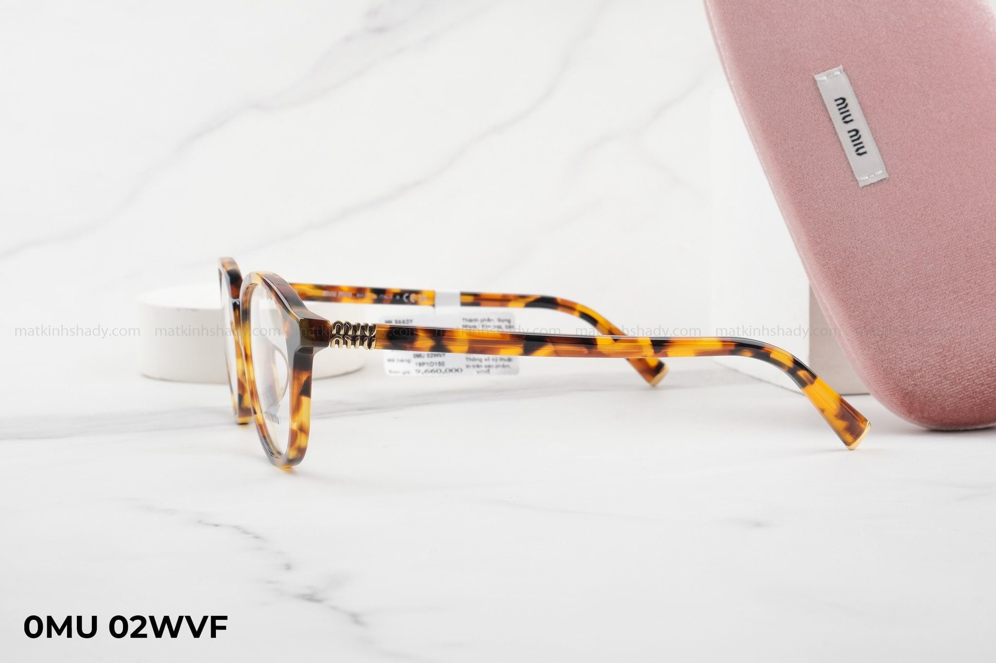  Miu Miu Eyewear - Glasses - 0MU 02WVF 