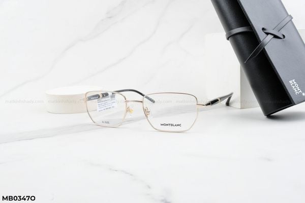 Gọng kính Montblanc nam nữ MB0347O