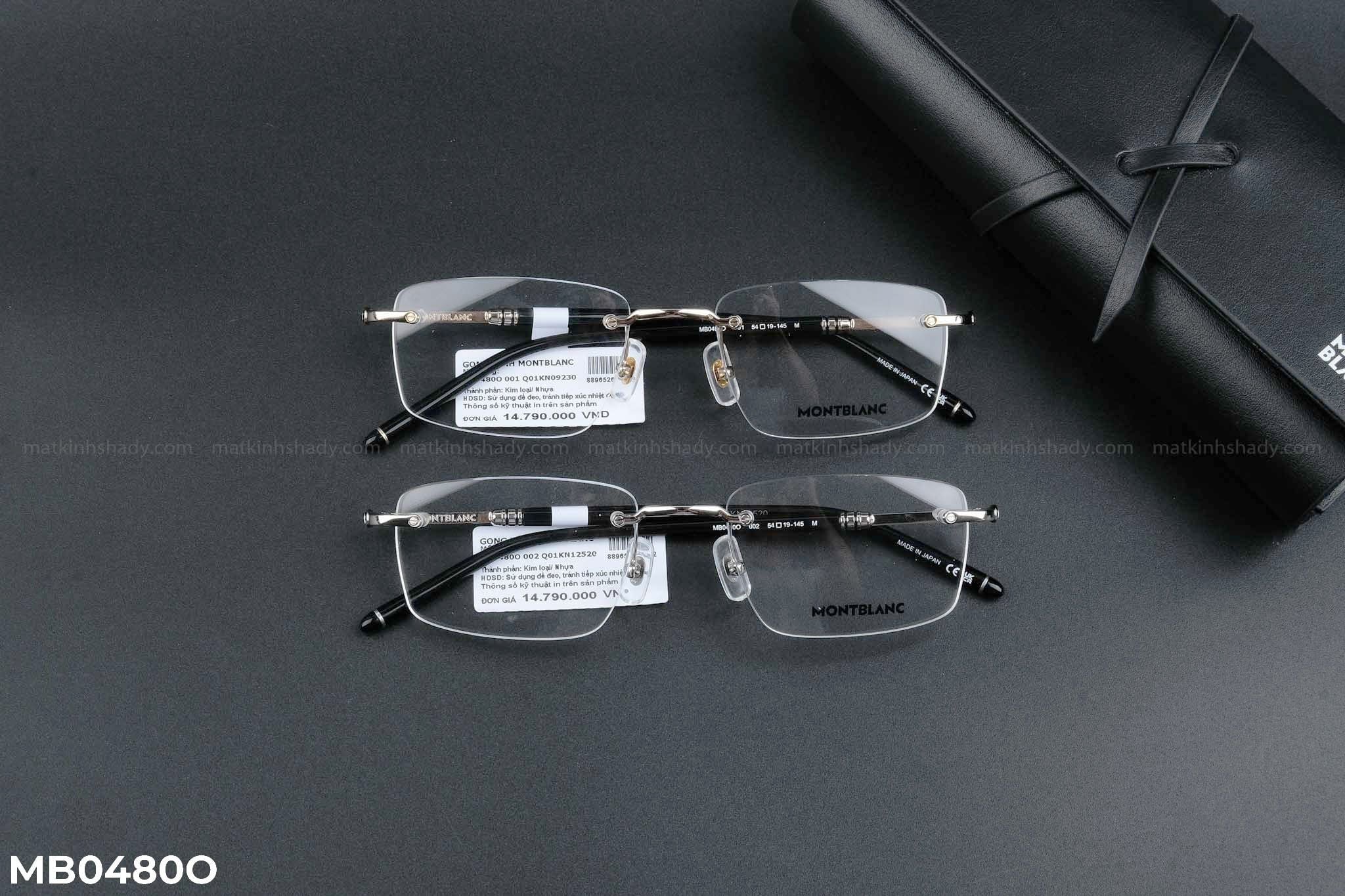  Montblanc Eyewear - Glasses - MB0480O 