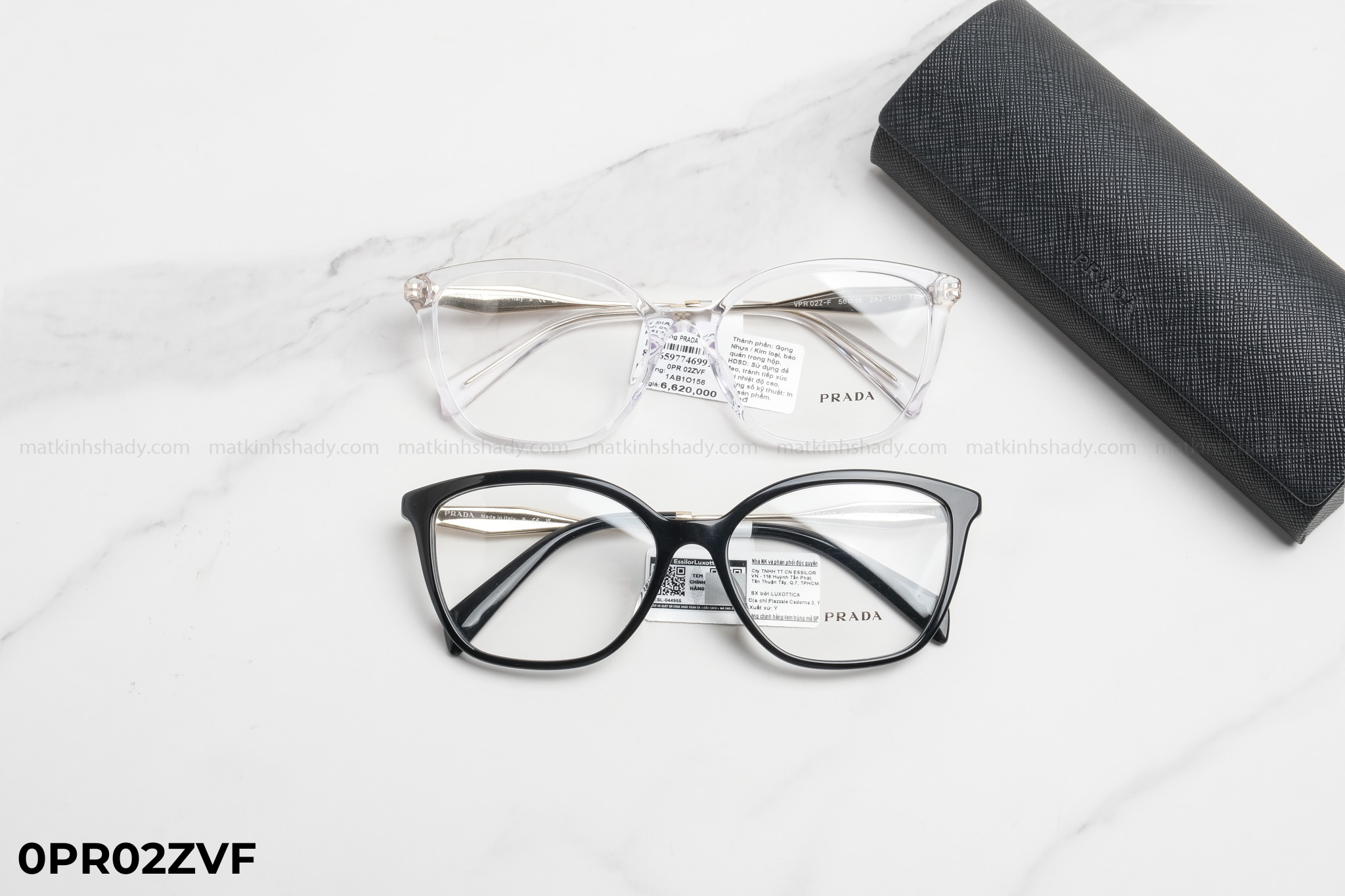  Prada Milano Eyewear - Glasses - 0PR 02ZVF 