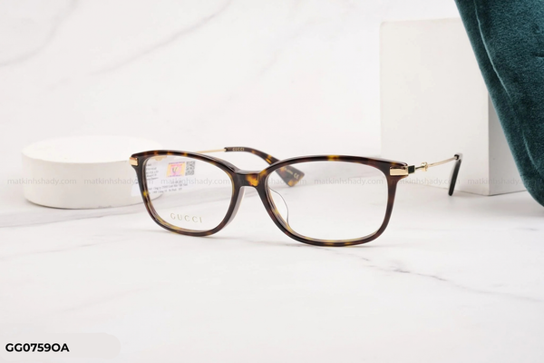 GG0759OA gọng kính chính hãng gucci, top gọng đẹp, gọng thời trang, gọng nam nữ unisex, gọng kính cận