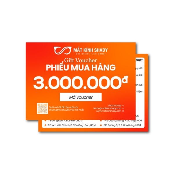 Phiếu Mua Hàng 3.000.000đ