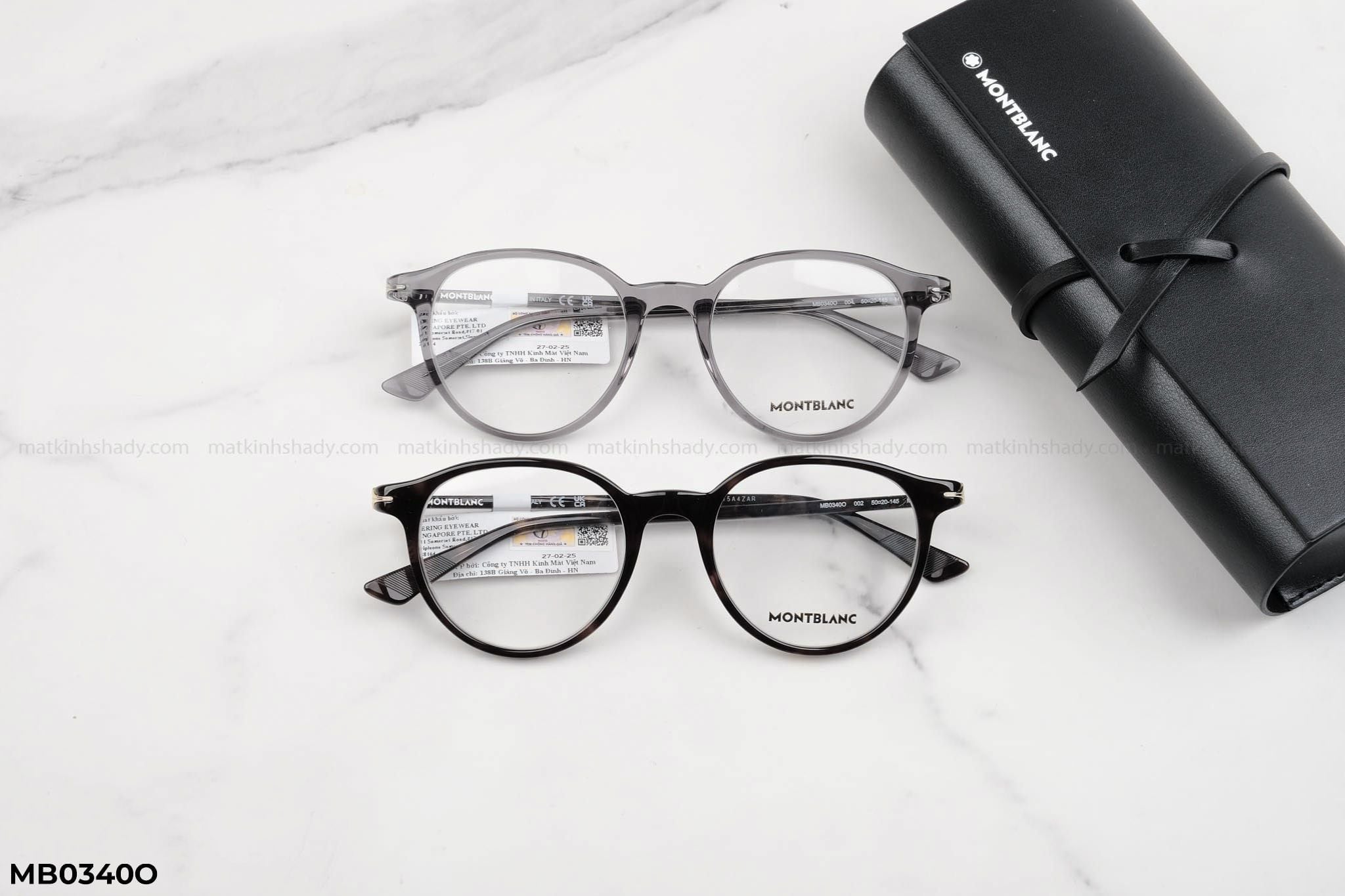  Montblanc Eyewear - Glasses - MB0340O 