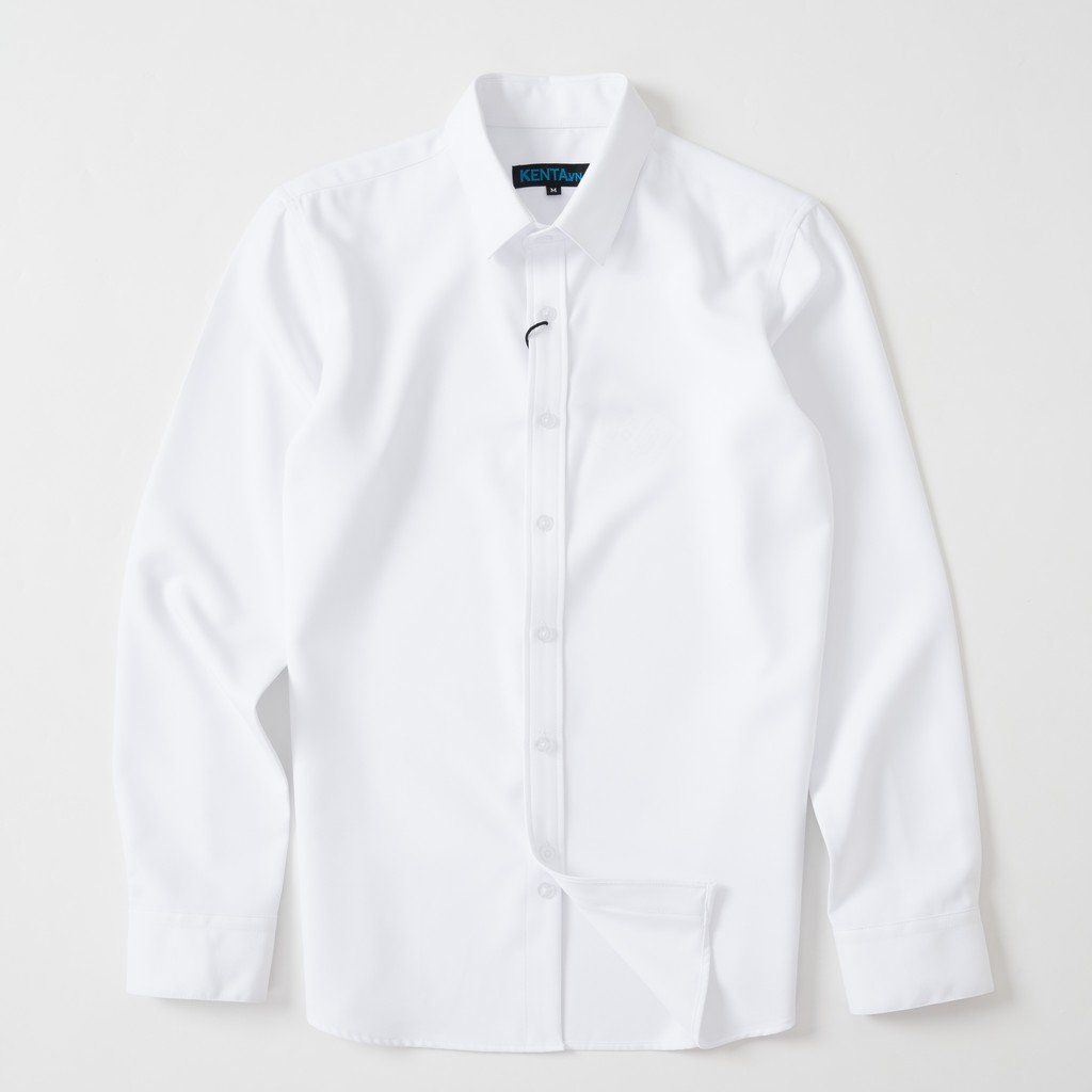  Sơ Mi Nam Trắng Vải Lụa Dày SMD0089  