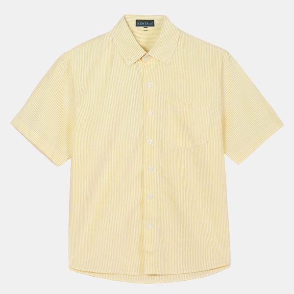  Sơ Mi Tay Ngắn Sọc Nhỏ Vải Oxford SMN0100 