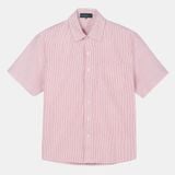  Sơ Mi Tay Ngắn Sọc Nhỏ Vải Oxford SMN0100 