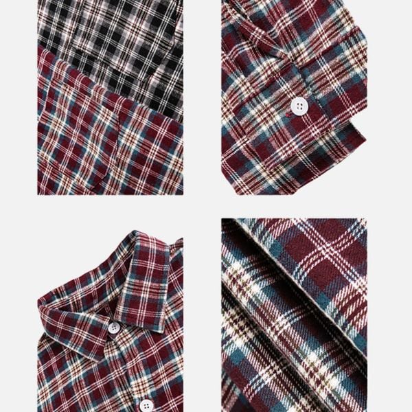  Sơ Mi Caro Vải Cotton Bông SMD0108 