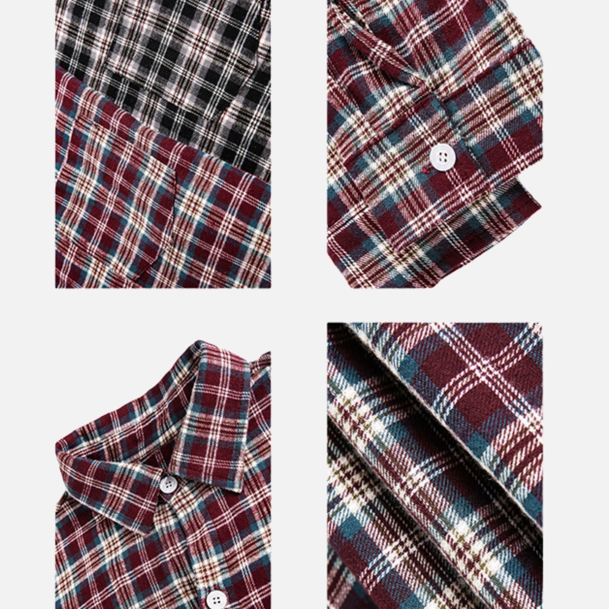  Sơ Mi Caro Vải Cotton Bông SMD0108 