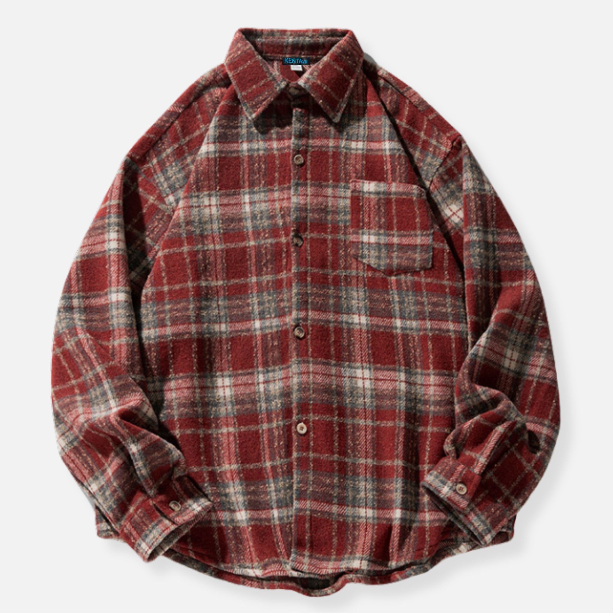  Sơ Mi Caro Cotton Bông Dày Dặn SMD0109 