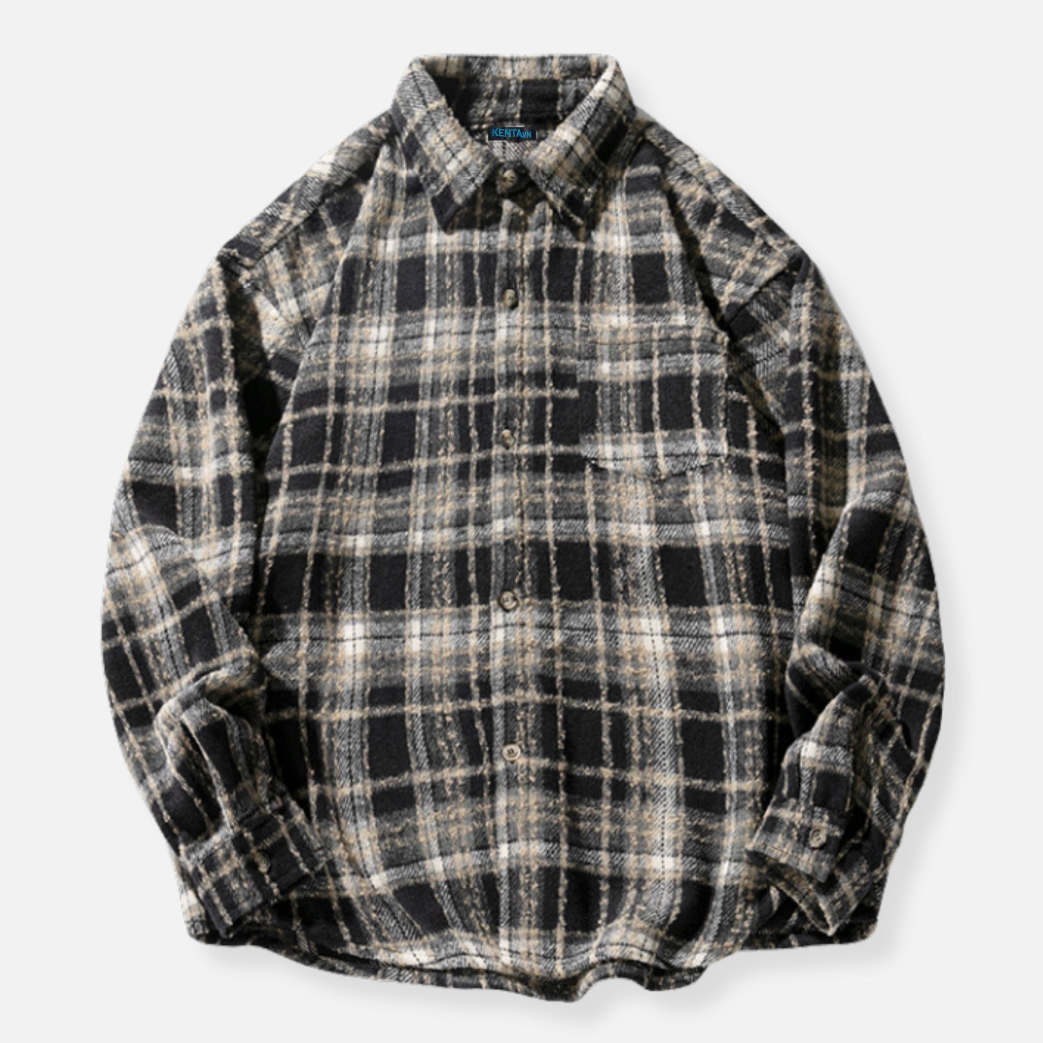  Sơ Mi Caro Cotton Bông Dày Dặn SMD0109 