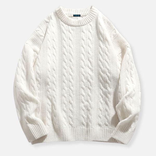  Áo Len Dệt Kim Cổ Tròn Dày Dặn AKL0009 