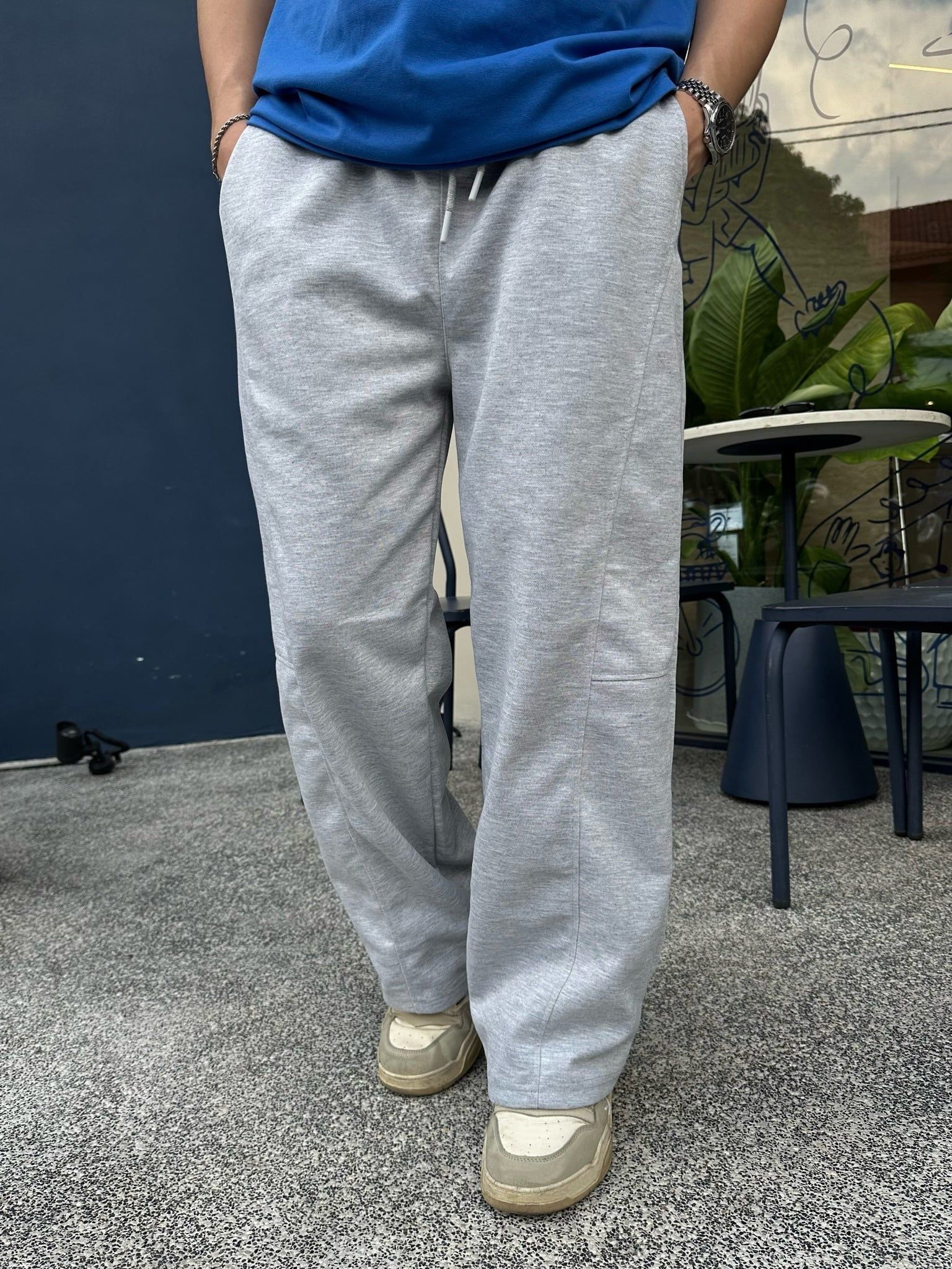  Quần Jogge Double Line Nỉ 2 Da Form Regular Unisex QTD0021 