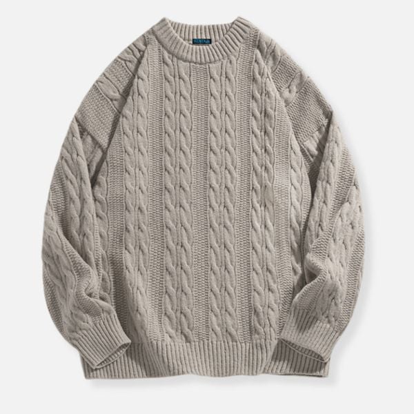  Áo Len Dệt Kim Cổ Tròn Dày Dặn AKL0009 