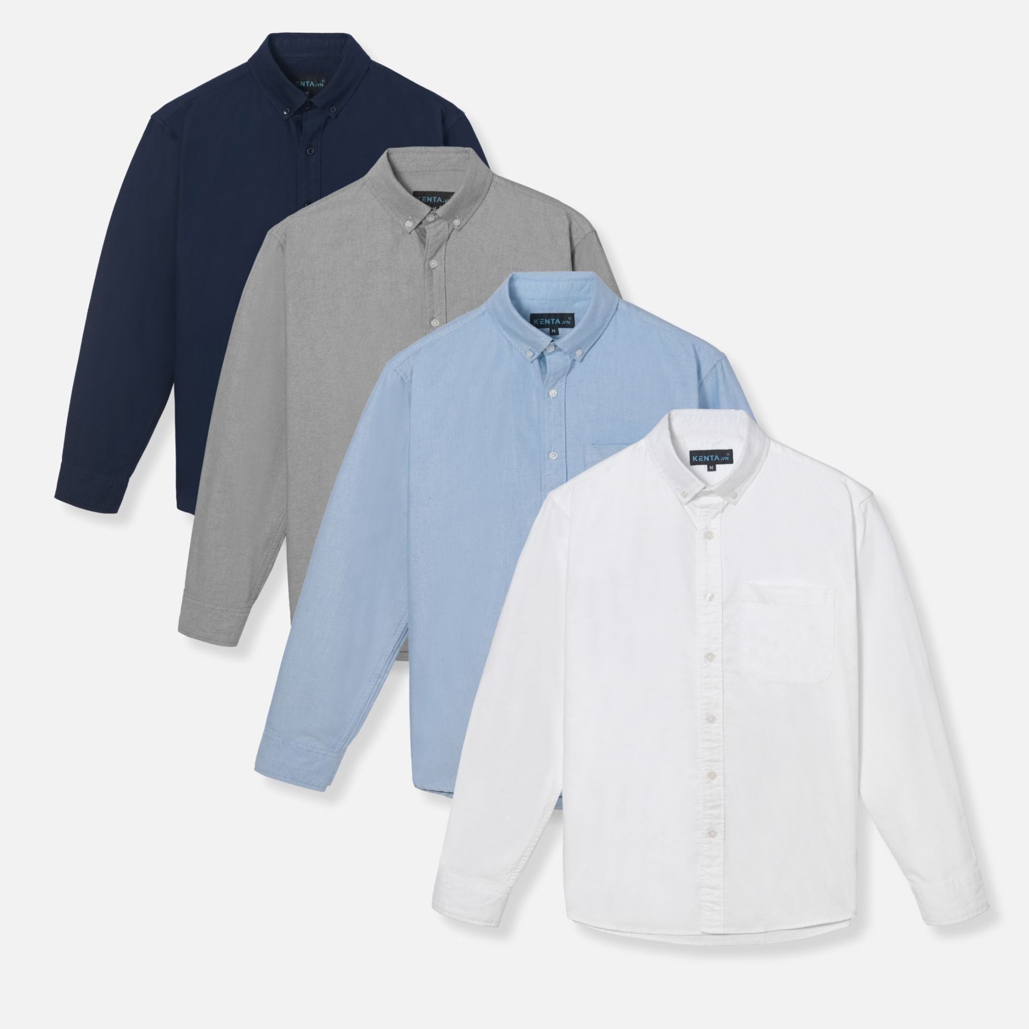  Sơ Mi Nam Tay Dài Pure Cotton SMD0107 