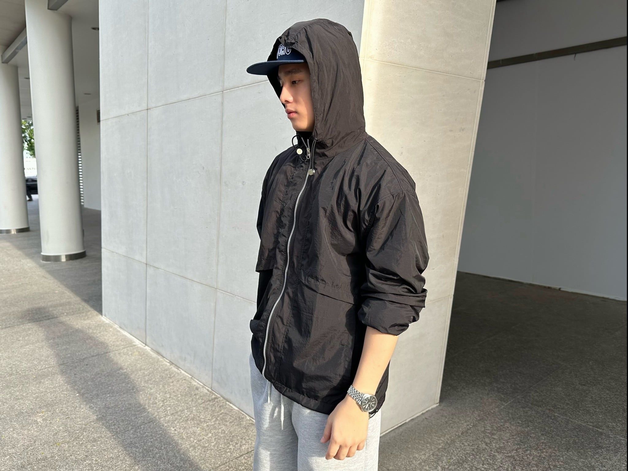  Áo Khoác Dù AirFlex 2 Lớp - Thoáng Mát, Chống Tia UV AKD0047  