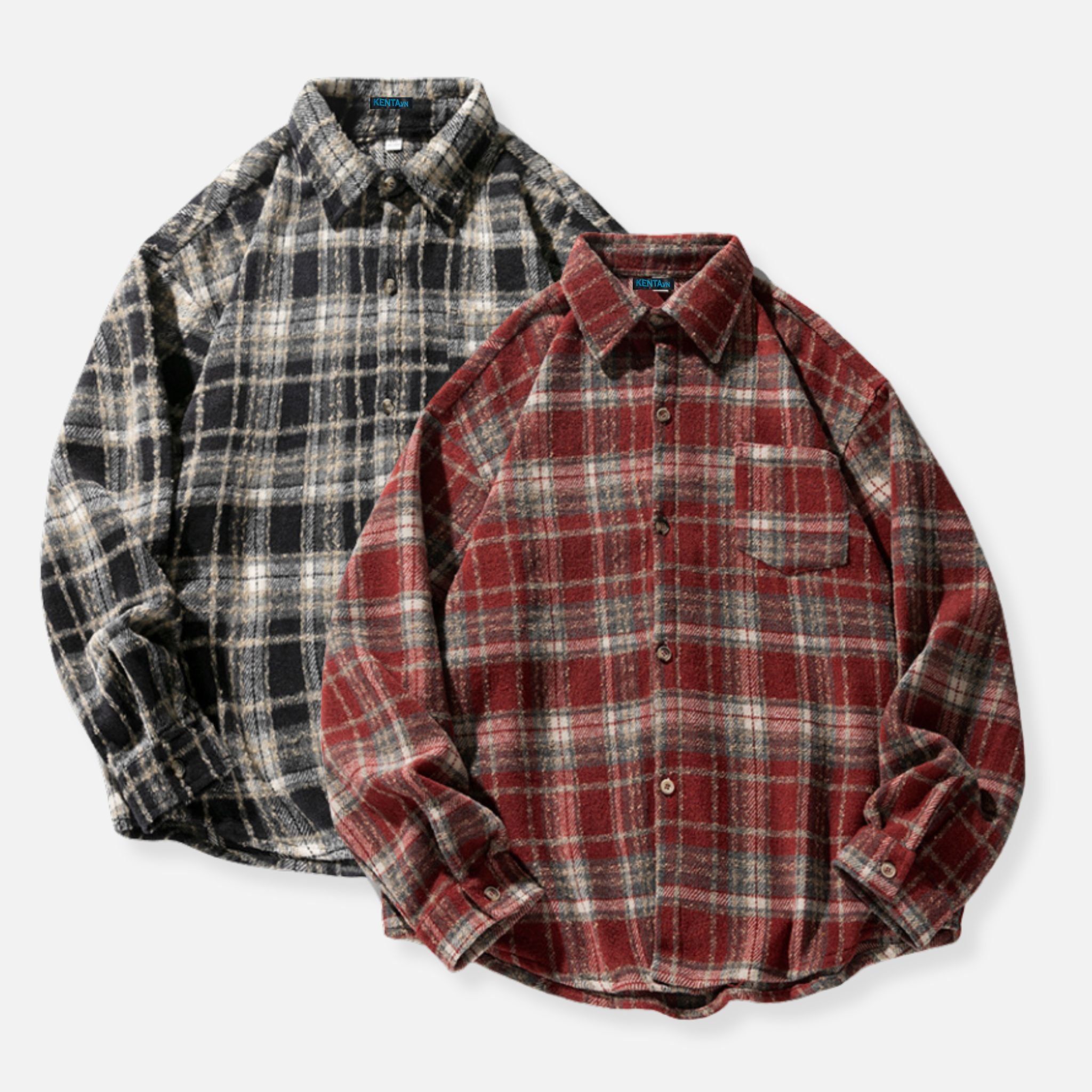  Sơ Mi Caro Cotton Bông Dày Dặn SMD0109 