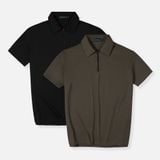  Áo Thun Polo Dây Kéo Elastane Thoáng Mát, Bền Bỉ ATP0052 