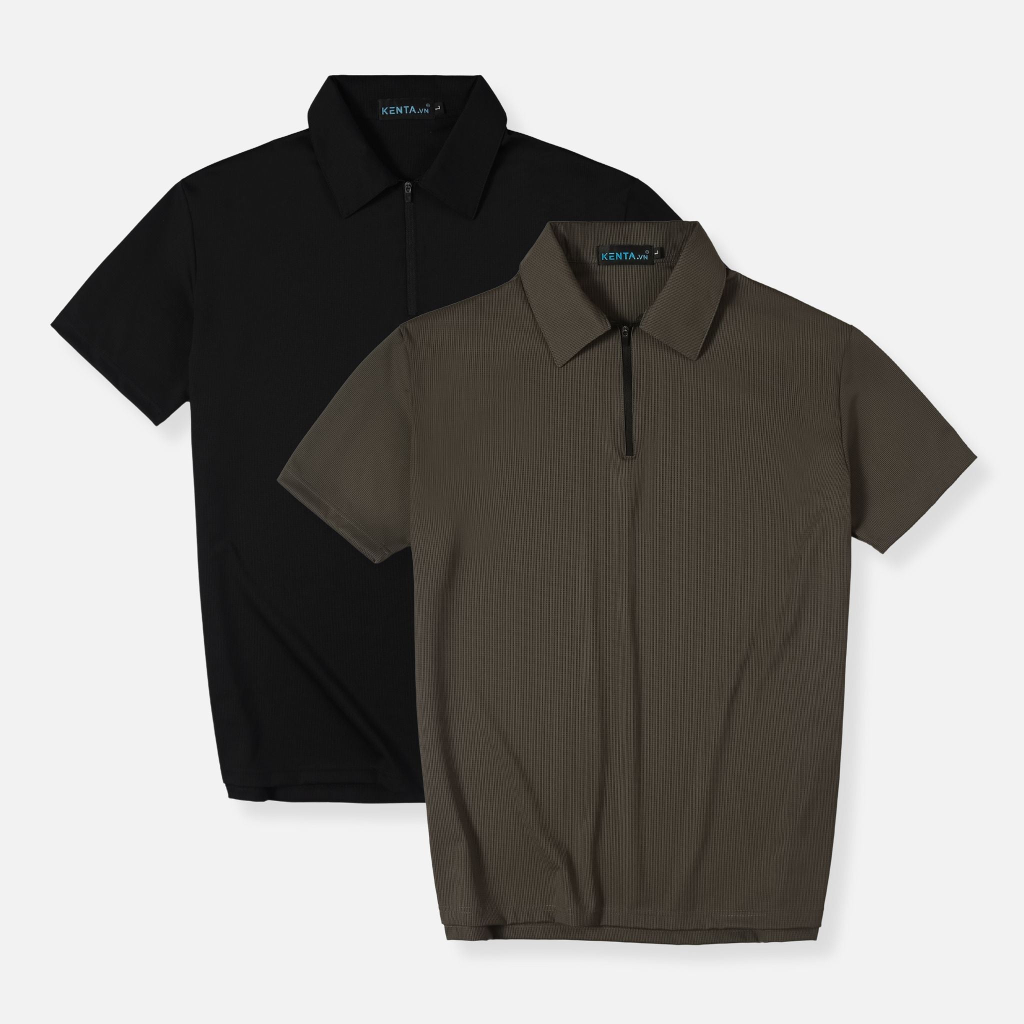  Áo Thun Polo Dây Kéo Elastane Thoáng Mát, Bền Bỉ ATP0052 