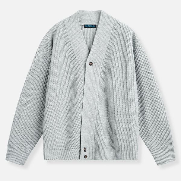  Áo Len Dệt Kim Nút Chéo Dày Dặn AKL0010 