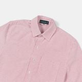  Sơ Mi Tay Ngắn Sọc Nhỏ Vải Oxford SMN0100 