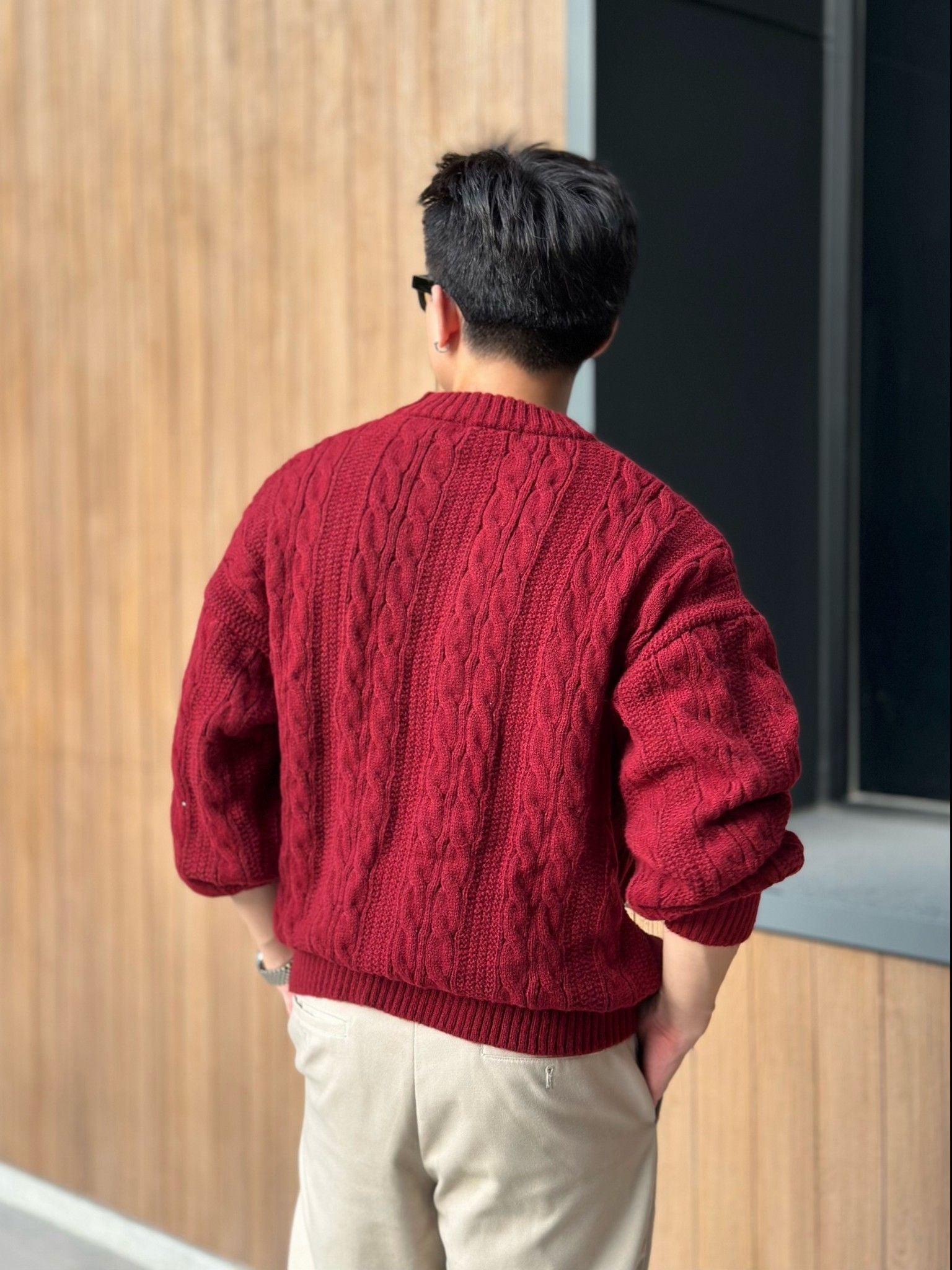  Áo Len Dệt Kim Cổ Tròn Dày Dặn AKL0009 