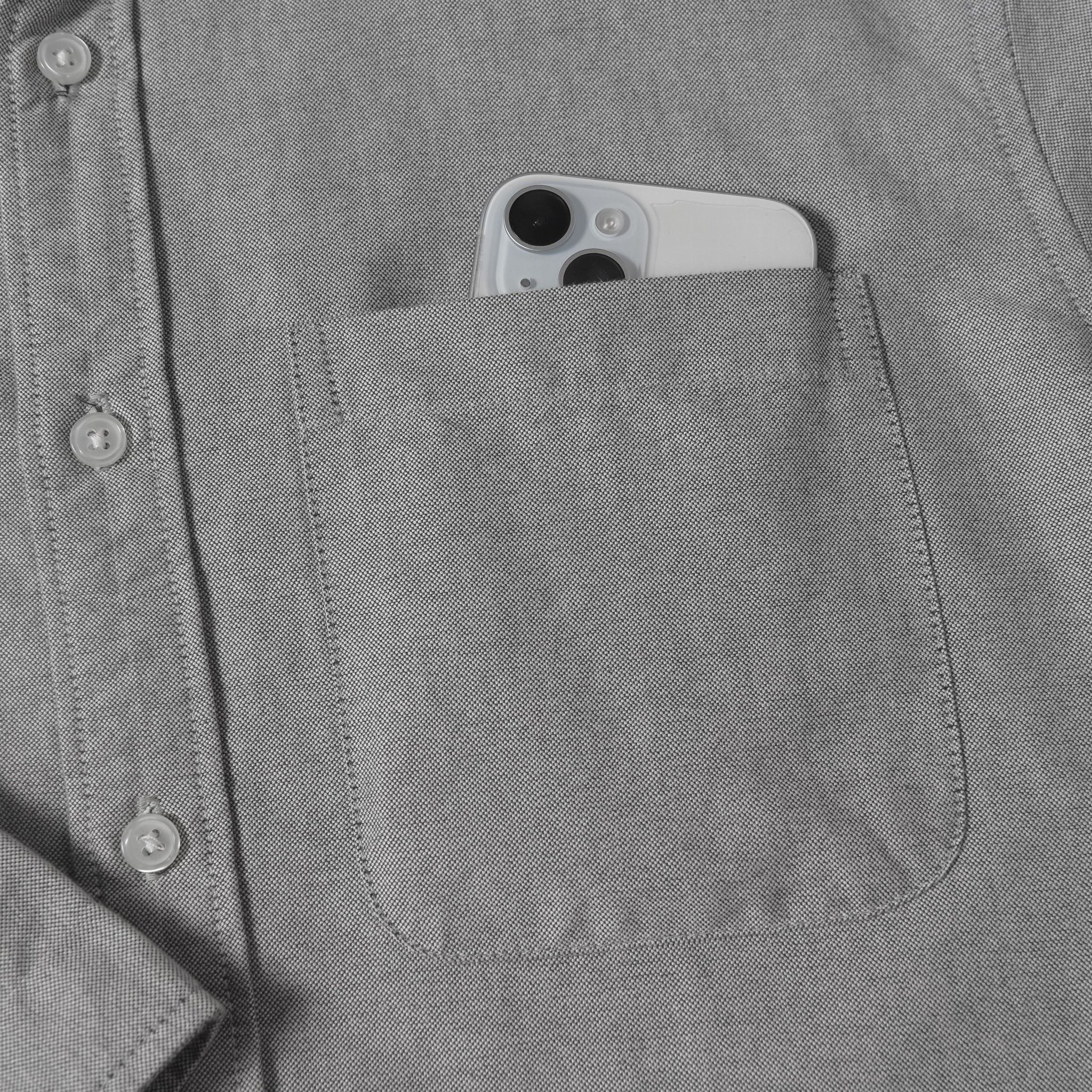  Sơ Mi Nam Tay Dài Pure Cotton SMD0107 