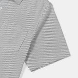  Sơ Mi Tay Ngắn Sọc Nhỏ Vải Oxford SMN0100 