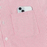  Sơ Mi Tay Ngắn Sọc Nhỏ Vải Oxford SMN0100 