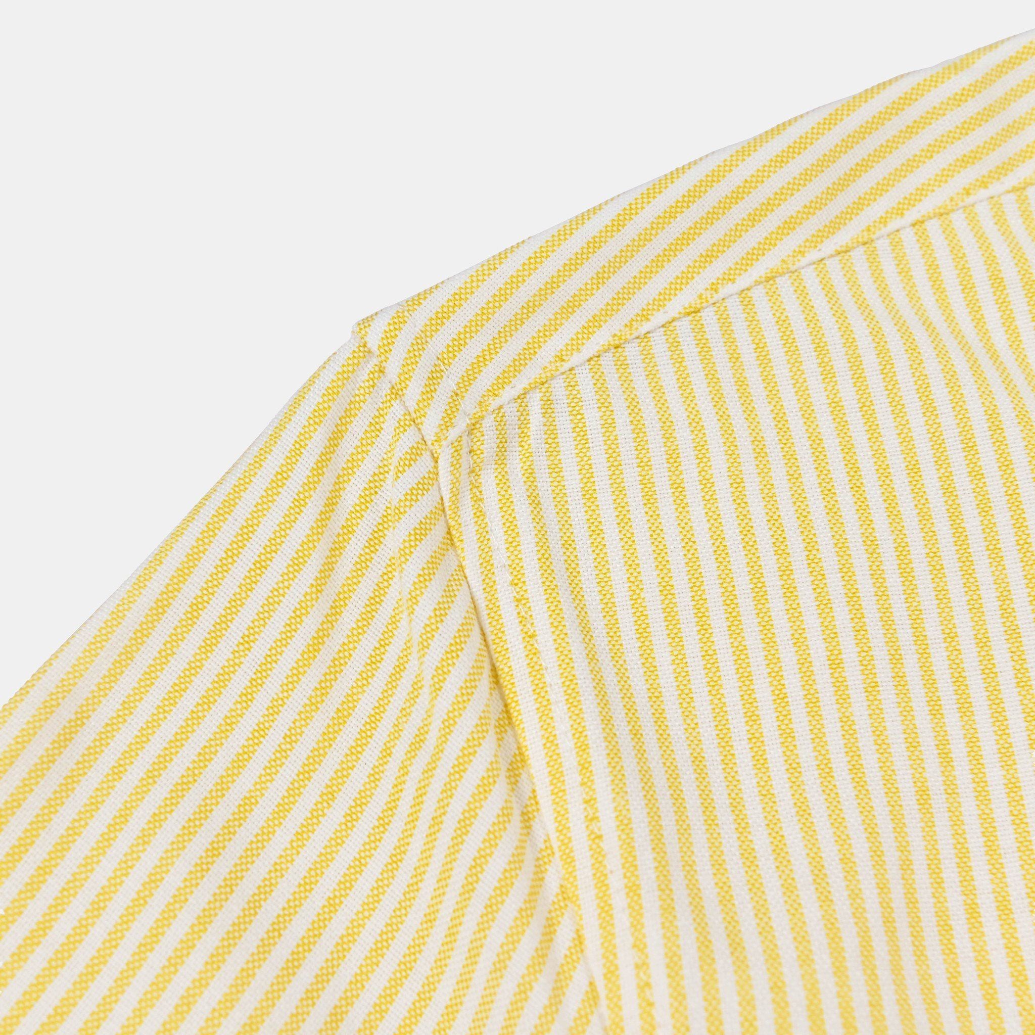  Sơ Mi Tay Ngắn Sọc Nhỏ Vải Oxford SMN0100 