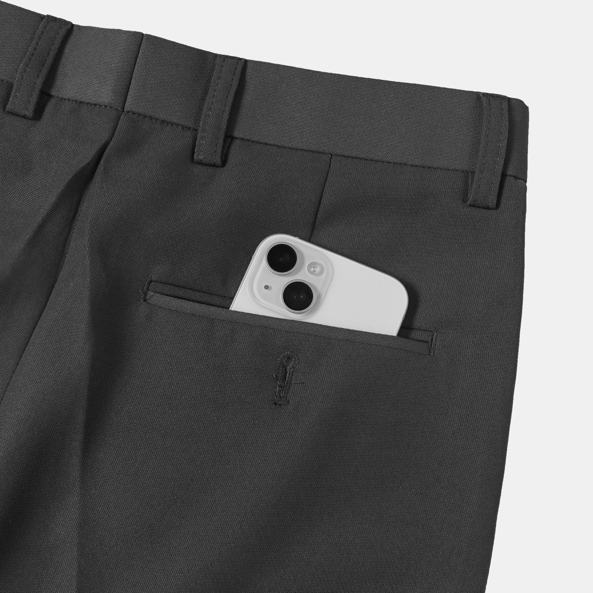  Quần Tây Nam Cạp Thun,  Vải Co Giãn Thoáng Mát QTA0038 