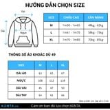  Áo Khoác Dù Outer Phối, 2 Lớp, Mịn Mát AKD0049 