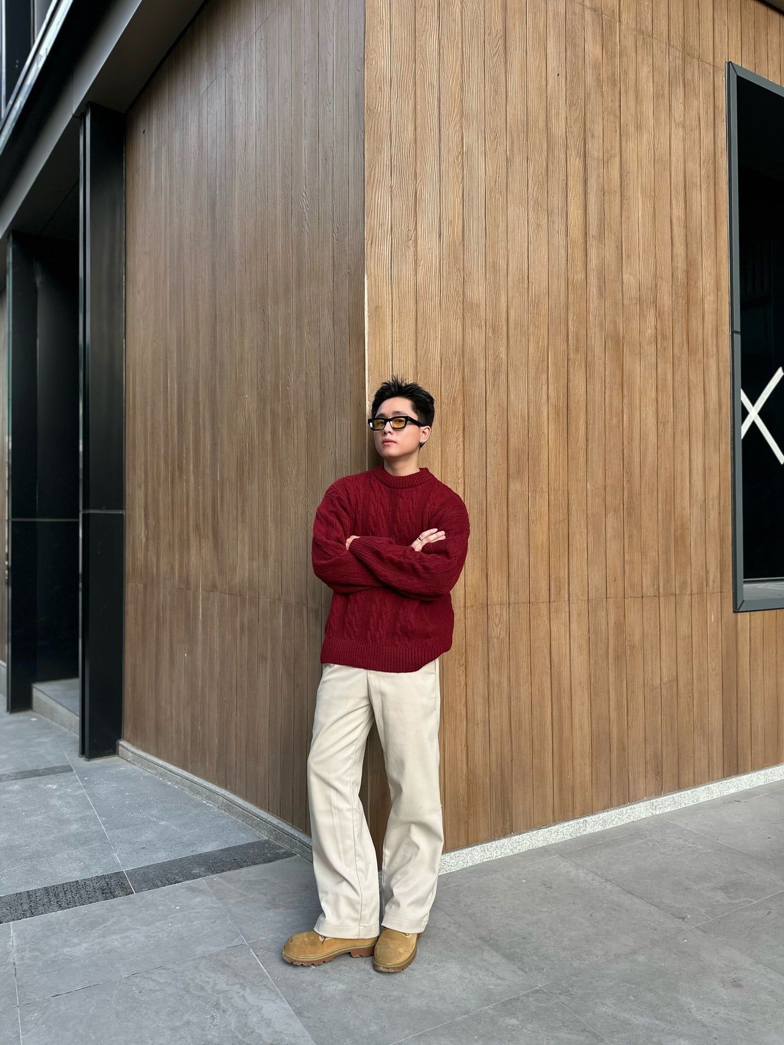  Áo Len Dệt Kim Cổ Tròn Dày Dặn AKL0009 