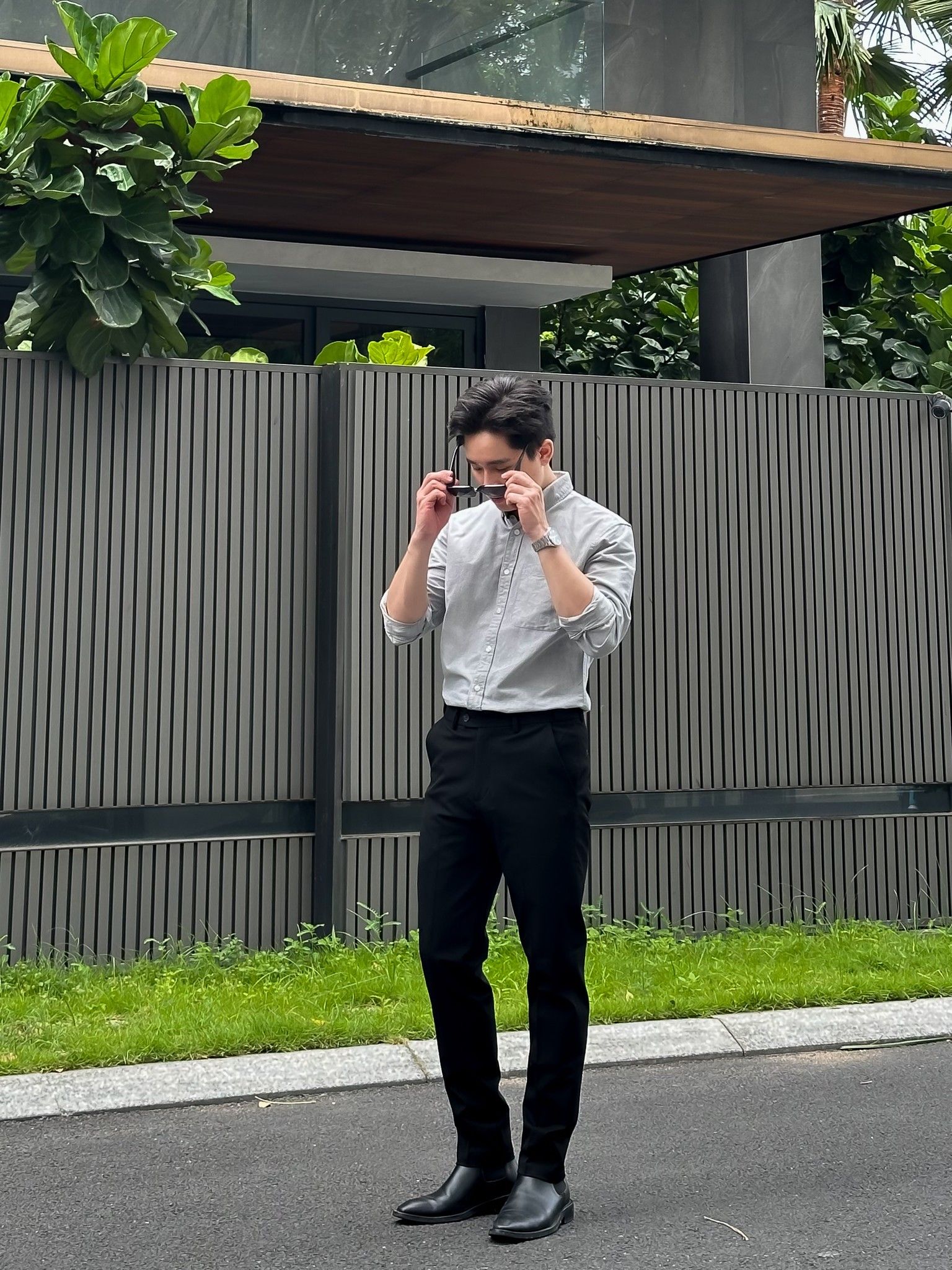  Quần Tây Nam Cạp Chun Ẩn Co Giãn, Dày Dặn QTA0049 