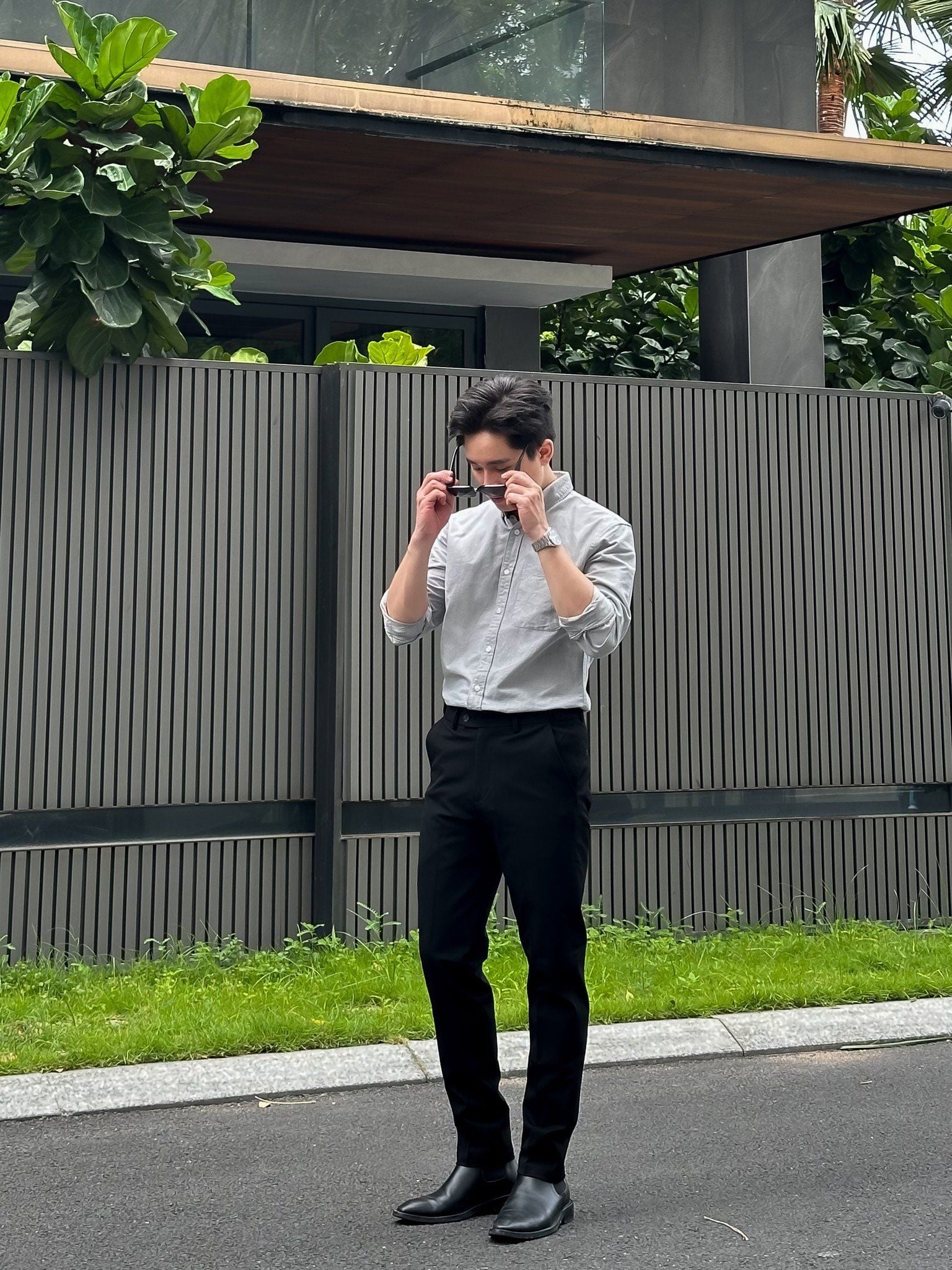  Quần Tây Nam Cạp Chun Ẩn Co Giãn, Dày Dặn QTA0049 