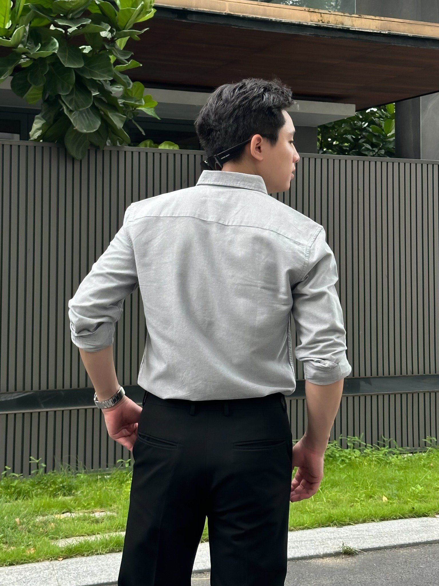  Sơ Mi Nam Tay Dài Pure Cotton SMD0107 