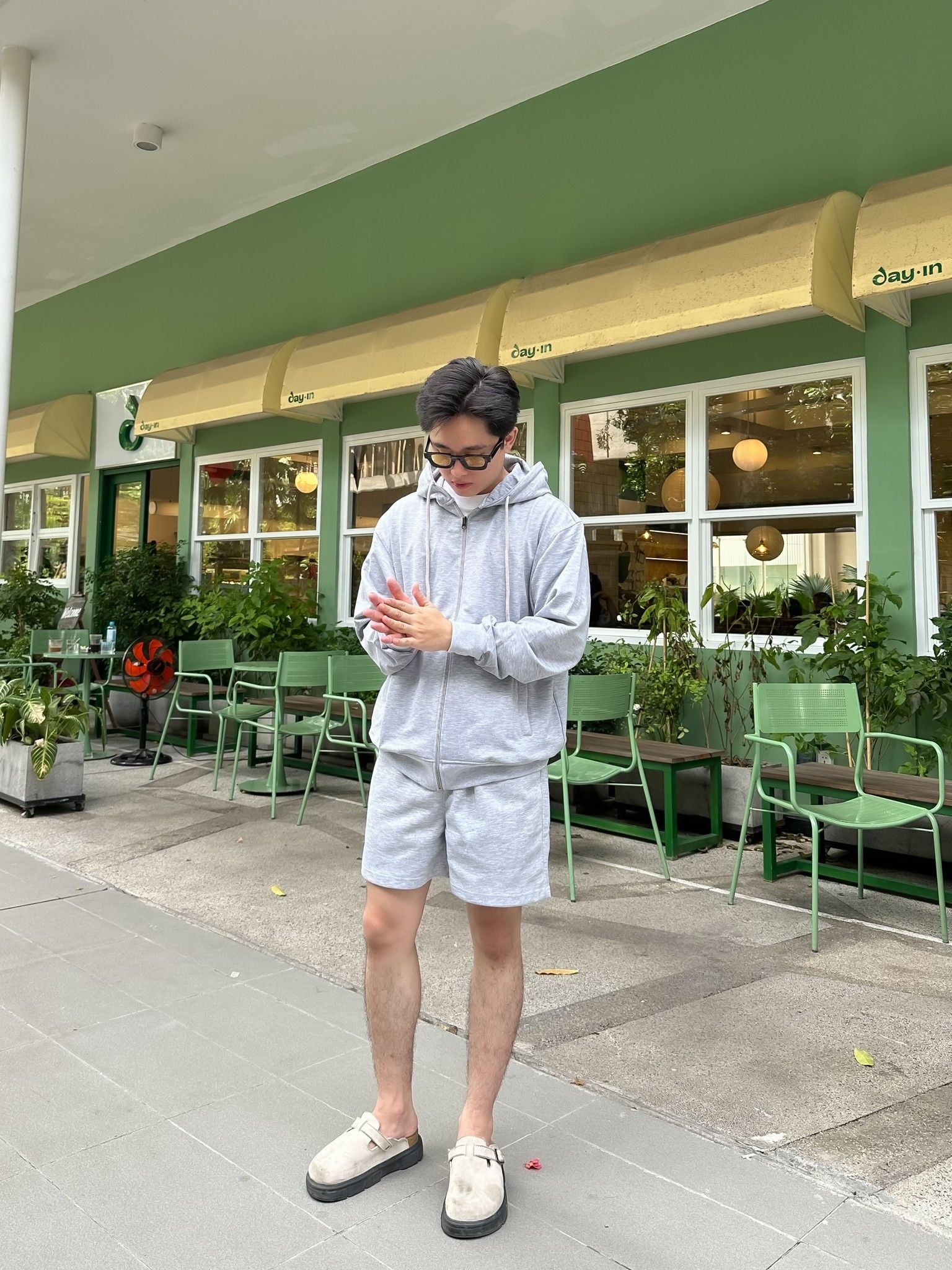  Quần Short Thun Nỉ 2 Da QST0016 