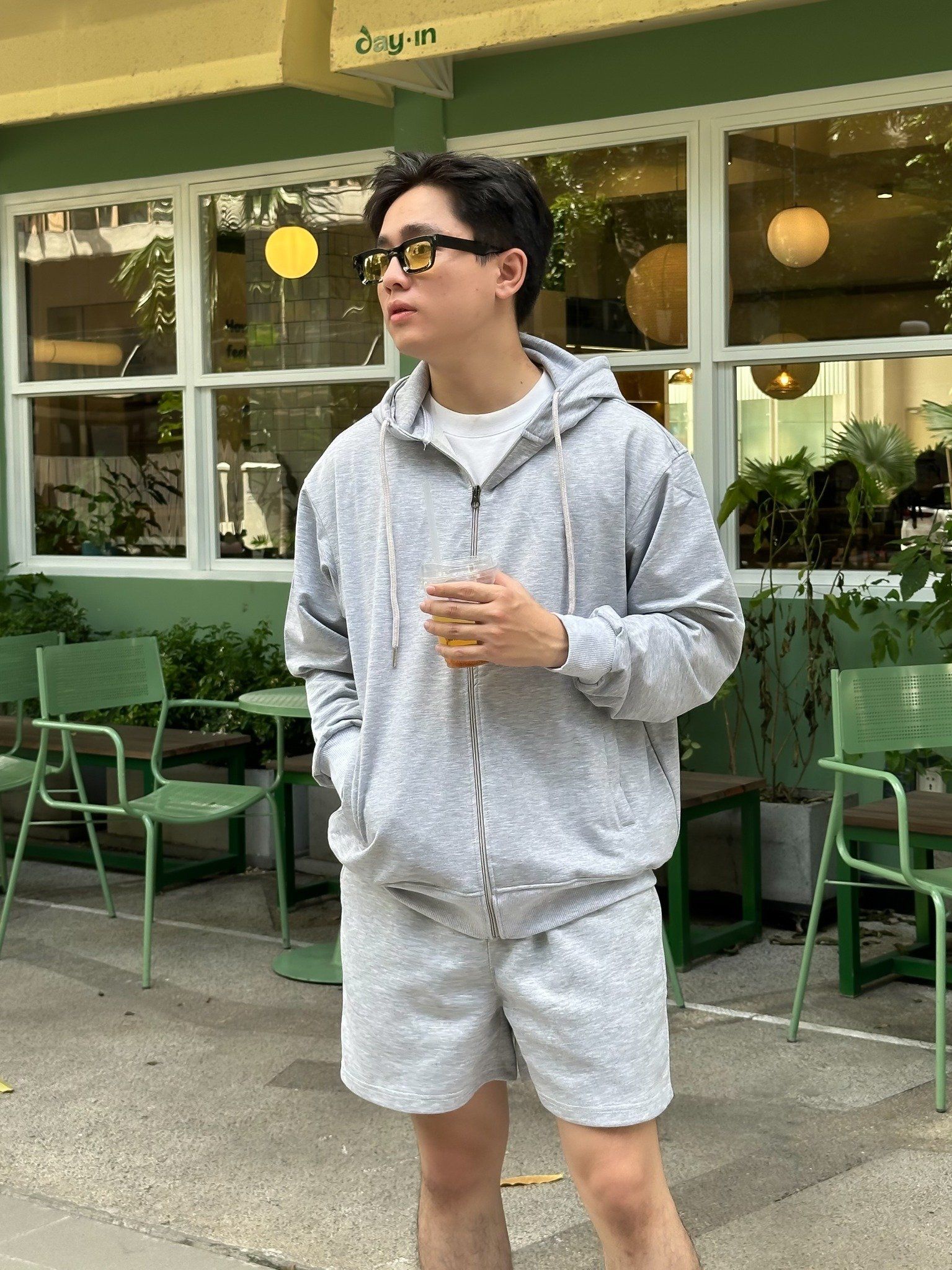  Quần Short Thun Nỉ 2 Da QST0016 