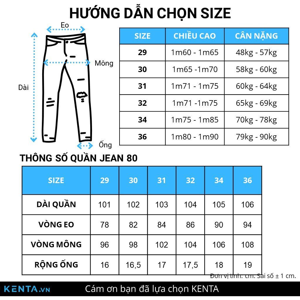  Quần Jeans Nam Cotton Cao Cấp QJD0080 