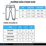  Quần Jogger Kaki Sọc Ống Suông QJK0045 