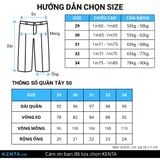  Quần Tây Nam Ống Suông Vải Dày QTA0050 