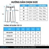  Quần Tây Nam Ống Slim Vải Dày QTA0051 