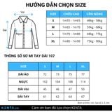  Sơ Mi Nam Tay Dài Pure Cotton SMD0107 