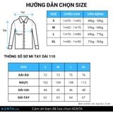  Sơ Mi Tay Dài Oxford Sọc Xanh, Chất Vải Dày Mát Cực Đẹp SMD0110 
