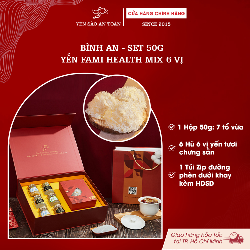 2026 -  HỘP QUÀ VIP ĐẠI LỢI DÒNG YẾN FAMI 50G