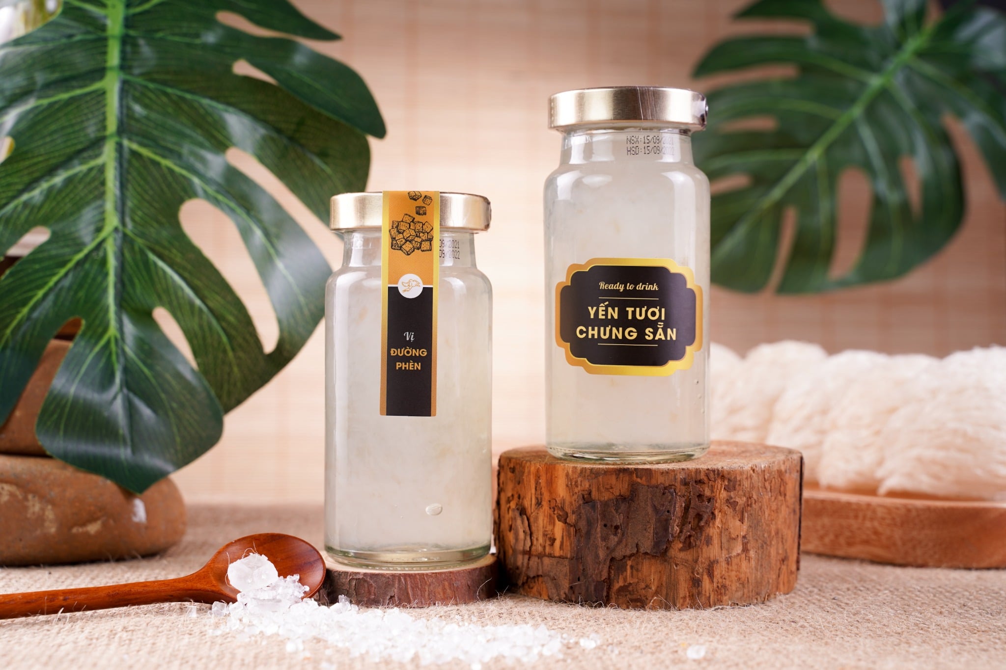 2026 - Vị số 1 - 140ml - Yến tươi chưng sẵn vị truyền thống, Yến tươi chưng sẵn với đường phèn hũ 140ml từ Yến Sào An Toàn