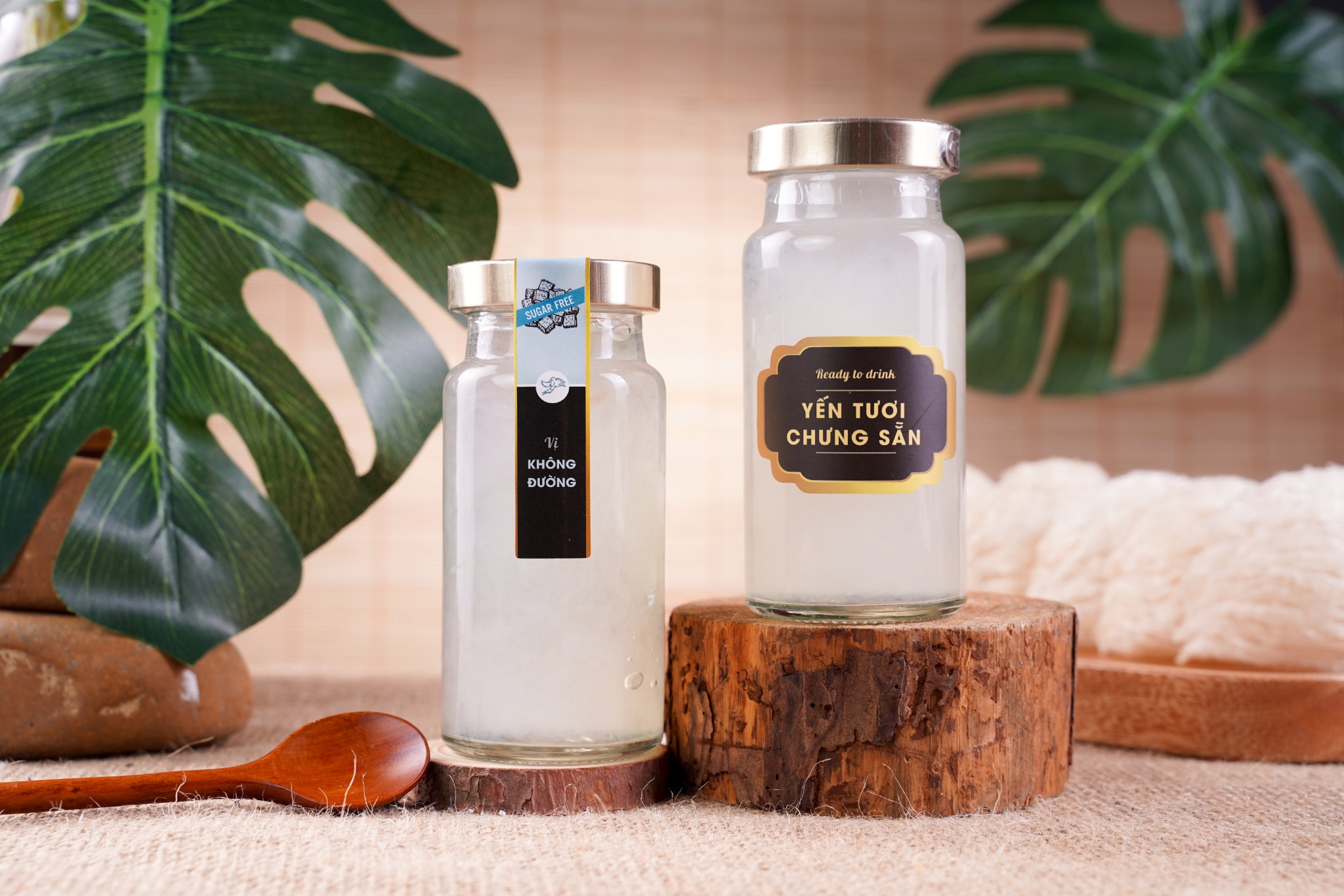 2026 - Vị số 2 - 140ml - Yến tươi chưng sẵn vị truyền thống không đường hũ 140ml từ Yến Sào An Toàn