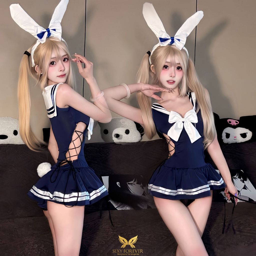 Cosplay Thỏ Xanh