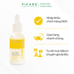 Tinh chất giúp dưỡng sáng, cải thiện độ đàn hồi cho da Pax Moly AHA Vitamin E Skin Clarity Booster Serum 30ml